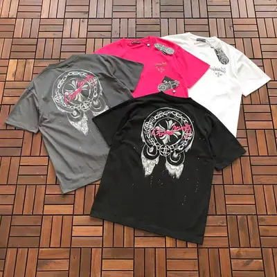 ￥~115 CH🔥OM🔥 HE🔥RTS T-SHIRT 33120737 (im 176CM 58KG iwear size L in the photo)