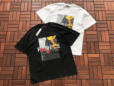 ¥~85 PURPLE BRAND T-SHIRT 33120880 (im 176CM 58KG iwear size M in the photo)