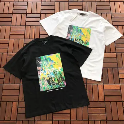 ¥~85 PURPLE BRAND T-SHIRT 33120879 (im 176CM 58KG iwear size M in the photo)