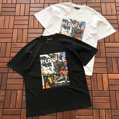 ¥~85 PURPLE BRAND T-SHIRT 33120878 (im 176CM 58KG iwear size M in the photo)
