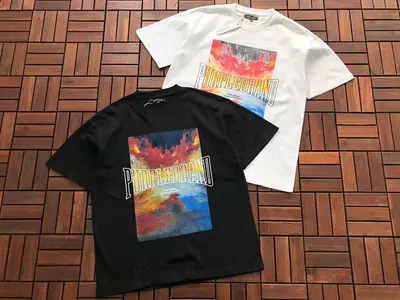 ¥~85 PURPLE BRAND T-SHIRT 33120871 (im 176CM 58KG iwear size M in the photo)
