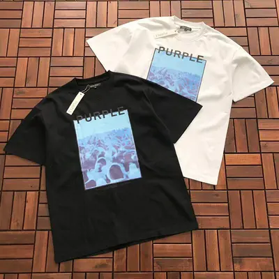 ¥~85 PURPLE BRAND T-SHIRT 33120870 (im 176CM 58KG iwear size M in the photo)