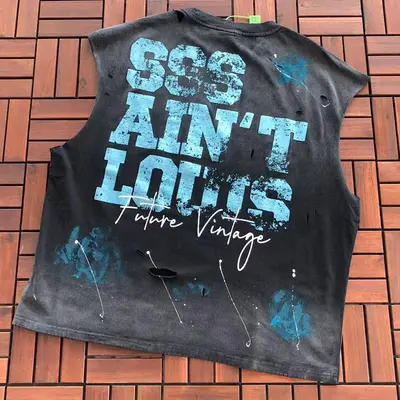 ¥~119 SAINT MICHAEL VEST 11120815 (im 185CM 70KG iwear size L in the photo)