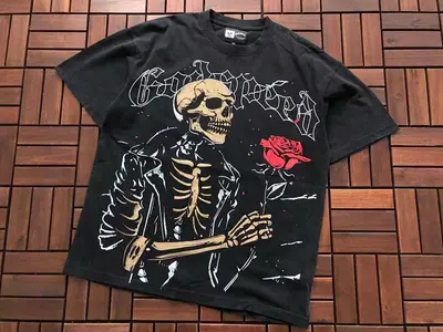 ¥~95 GODSPEED T-SHIRT 33120869 (im 176CM 58KG iwear size M in the photo)