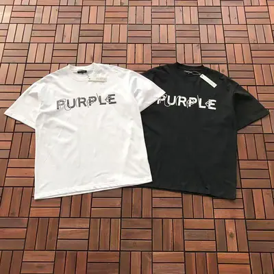 ¥~85 PURPLE BRAND T-SHIRT 33120825 (im 176CM 58KG iwear size XL in the photo)