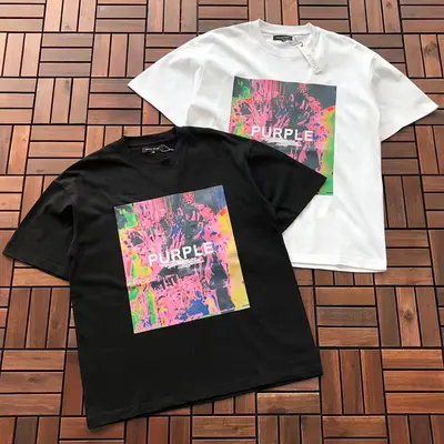 ¥~85 PURPLE BRAND T-SHIRT 33120823 (im 176CM 58KG iwear size M in the photo)