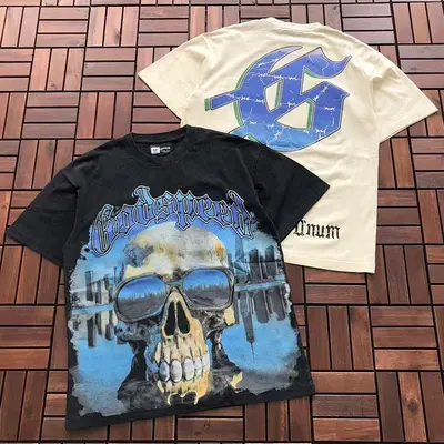 ¥~BLACK 95 APRICOT 89 GODSPEED T-SHIRT 33120810 (im 176CM 58KG iwear size M in the photo)