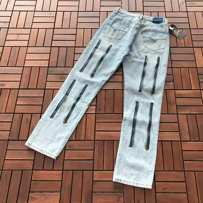 ￥~229 NEEDLES JEANS 11120999 (im 180CM 68KG iwear size 32 in the photo)