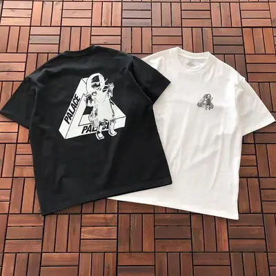 ￥~95 P🔥LA🔥E T-SHIRT 11120943 (im 185CM 80KG iwear size M in the photo)