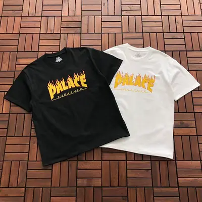 ￥~95 P🔥LA🔥E T-SHIRT 11120949 (im 185CM 80KG iwear size M in the photo)