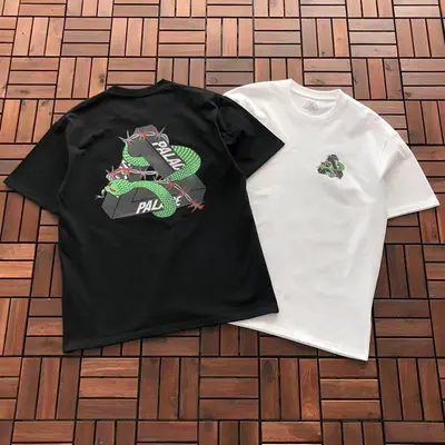 ￥~95 P🔥LA🔥E T-SHIRT 11120930 (im 185CM 80KG iwear size M in the photo)
