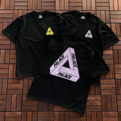 ￥~95 P🔥LA🔥E T-SHIRT 11120910 (im 185CM 80KG iwear size M in the photo)