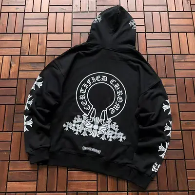 ￥~149 CH🔥OM🔥 HE🔥RTS HOODIE 11121096 (im 176CM 58KG iwear size XL in the photo)