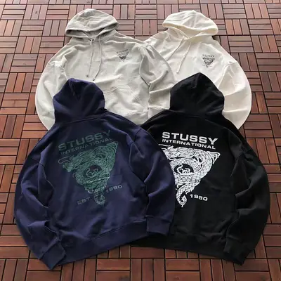 ￥~149 ST🔥S🔥Y HOODIE 11121025 (im 180CM 68KG iwear size XL in the photo)