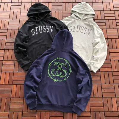 ￥~149 ST🔥S🔥Y HOODIE 11121021 (im 180CM 68KG iwear size XL in the photo)