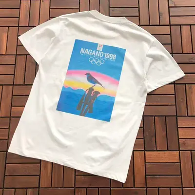 ¥~95 K🔥T🔥& HERITAGE T-SHIRT 33121073 (im 180CM 68KG iwear size S in the photo)