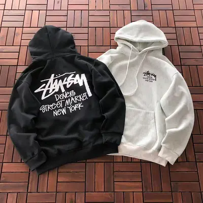 ￥~169 ST🔥S🔥Y HOODIE FLEECE 44121149 (im 180CM 68KG iwear size S in the photo)