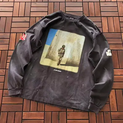 ￥~169 SAINT MICHAEL LONG-SLEEVE 44121144 (im 180CM 68KG iwear size M in the photo)