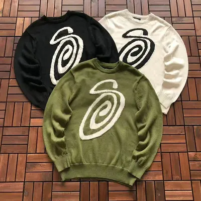 ￥~169 ST🔥S🔥Y SWEATER 44121131 (im 180CM 68KG iwear size S in the photo)