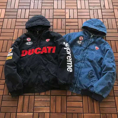 ￥~479 S🔥P🔥E🔥E & DUCATI COTTON JACKET 44121119 (im 180CM 68KG iwear size M in the photo)