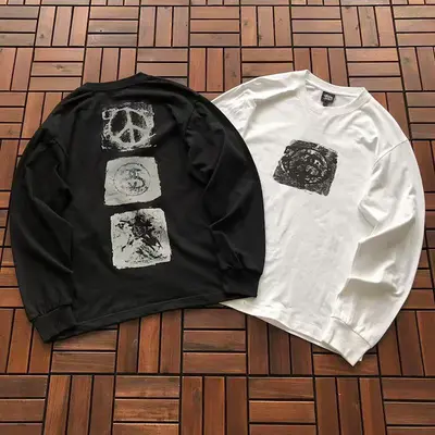 ￥~129 ST🔥S🔥Y LONG-SLEEVE 44121117