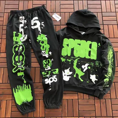 TOP￥~129 PANTS￥~125 S🔥5D🔥R HOODIE TROUSERS 33121130 (im 176CM 58KG iwear size M in the photo)