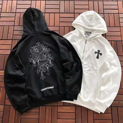 ¥~245 CH🔥OM🔥 HE🔥RTS HOODIE 44121225 (im 176CM 58KG iwear size S in the photo)