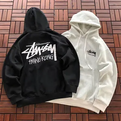 ¥~169 ST🔥S🔥Y HOODIE FLEECE 44121221 (im 176CM 58KG iwear size M in the photo)