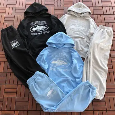 TOP￥~139 PANTS￥~129 C🔥RT🔥🔥Z HOODIE TROUSERS FLEECE 33121419