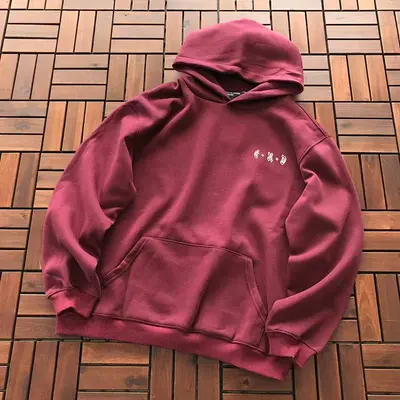¥~129 E.R.D HOODIE FLEECE 33121506 (im 180CM 68KG iwear size M in the photo)