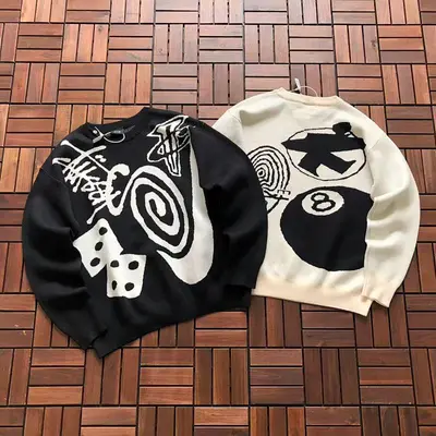¥~189 ST🔥S🔥Y & N🔥K🔥SWEATER 44121503 (im 180CM 68KG iwear size M in the photo)