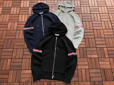 ¥~308 TH🔥M B🔥🔥W🔥E HOODIE SWEATER 11121629 (im 176CM 58KG iwear size L in the photo)