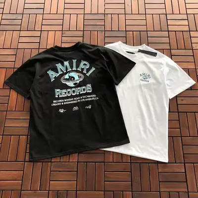 ¥~79 AMIRI T-SHIRT 33121668 (im 180CM 68KG iwear size M in the photo)