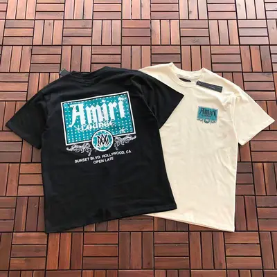 ¥~79 AMIRI T-SHIRT 33121664 (im 180CM 68KG iwear size M in the photo)