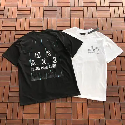 ¥~79 AMIRI T-SHIRT 33121662 (im 180CM 68KG iwear size M in the photo)