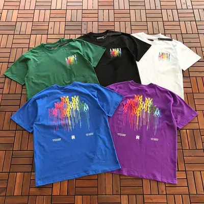 ¥~85 AMIRI T-SHIRT 33121661 (im 180CM 68KG iwear size M in the photo)