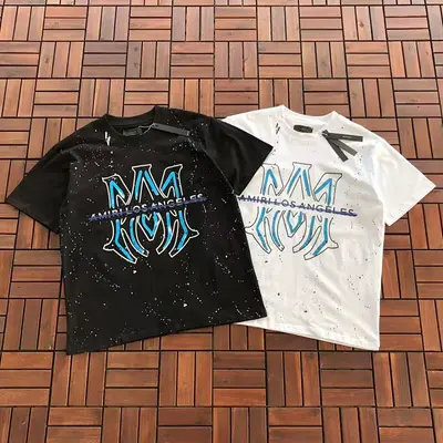 ¥~79 AMIRI T-SHIRT 33121660 (im 180CM 68KG iwear size M in the photo)