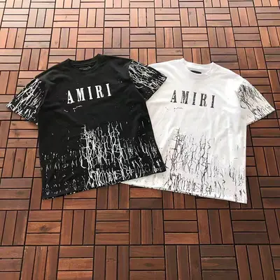¥~85 AMIRI T-SHIRT 33121645 (im 180CM 68KG iwear size M in the photo)