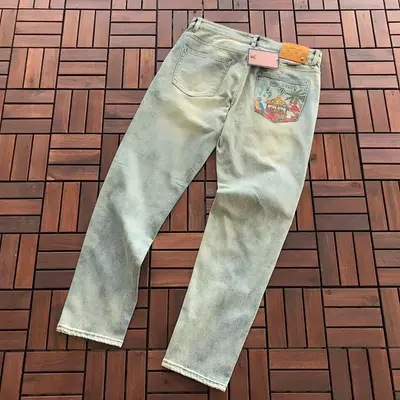 ¥~175 L🔥 JEANS 22121653 (im 185CM 80KG iwear size 34 in the photo)