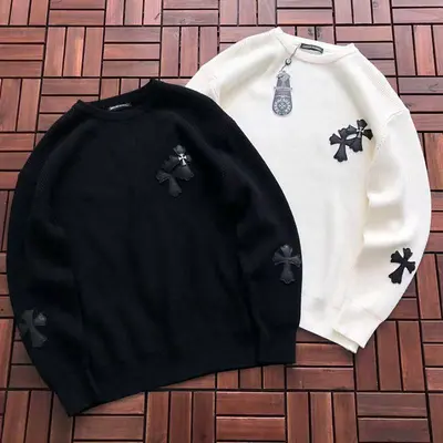 ¥~236 CH🔥OM🔥 HE🔥RTS SWEATER 11121628 (im 176CM 58KG iwear size L in the photo)