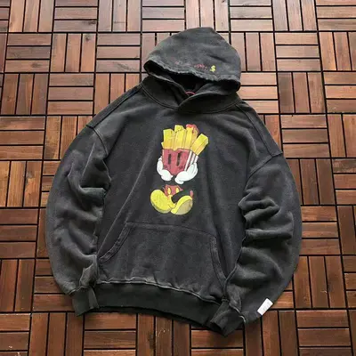 ¥~215 VINTAGE HOODIE 44121605 (im 180CM 68KG iwear size S in the photo)