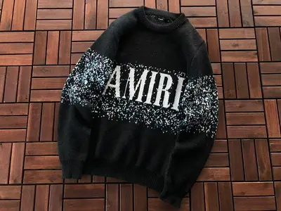 ¥~139 AMIRI SWEATER 33121612 (im 176CM 58KG iwear size M in the photo)
