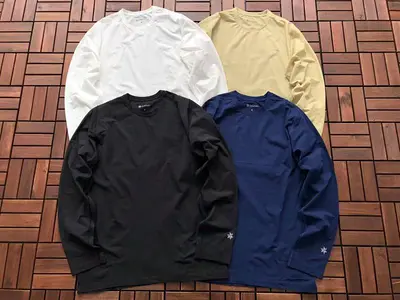 ¥~125 GOLDWIN LONG-SLEEVE 77050594 (im 176CM 58KG iwear size L in the photo)