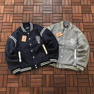 ￥~246 ST🔥S🔥Y COTTON JACKET 44121711 (im 176CM 58KG iwear size M in the photo)