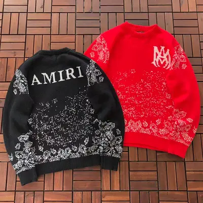 ￥~139 AMIRI SWEATER 33121736 (im 180CM 68KG iwear size M in the photo)