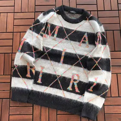 ￥~169 AMIRI SWEATER 33121733 (im 180CM 68KG iwear size L in the photo)