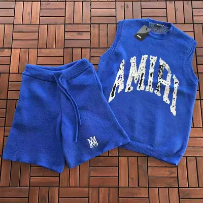 ￥~185 AMIRI VEST SHORTS SWEATER 33121732 (im 180CM 68KG iwear size XL in the photo)