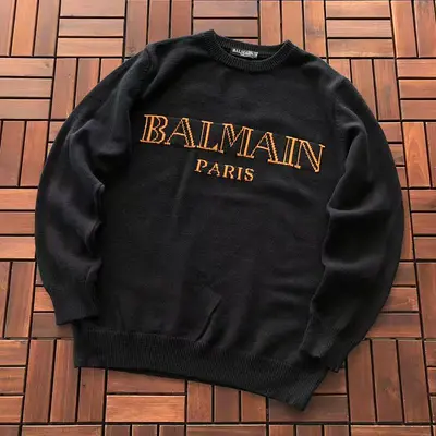 ￥~129 BALMAIN SWEATER 33121712 (im 180CM 68KG iwear size M in the photo)