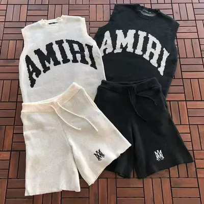 ￥~179 AMIRI VEST SHORTS SWEATER 33121731 (im 180CM 68KG iwear size XL in the photo)