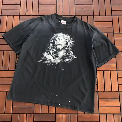 ￥~99 SAINT MICHAEL T-SHIRT 33121744 (im 180CM 68KG iwear size M in the photo)